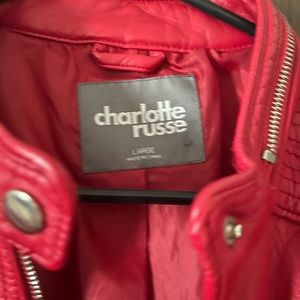 Red Charlotte Russe jacket